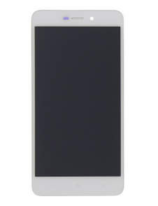 LCD-skärm + beröringsenhet + framsida för Xiaomi Redmi 4A - Vit
