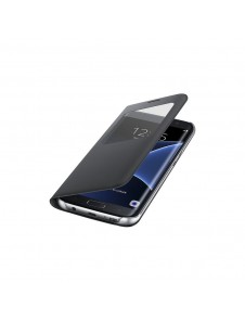 Samsung EF-CG935PBE S-View Case Vikbart Fodral Till Samsung Galaxy S7 Edge - Svart