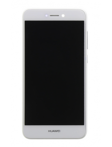 LCD-display + Touch Unit + Framsida Huawei P8 / P9 Lite 2017 - Vit