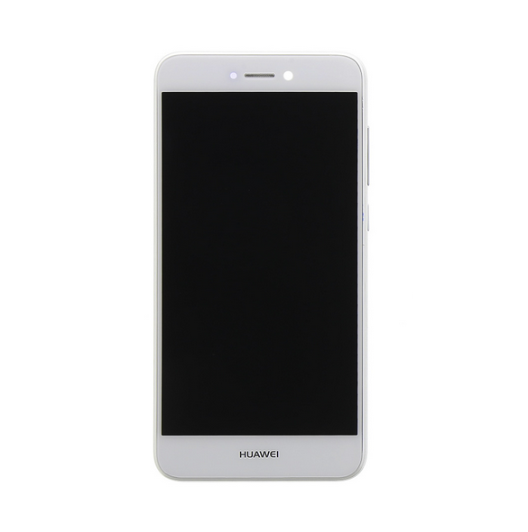LCD-display + Touch Unit + Framsida Huawei P8 / P9 Lite 2017 - Vit