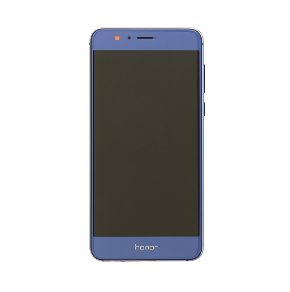 LCD-display + Touch Unit + Framsida Huawei Honor 8 - Blå (Service Pack)