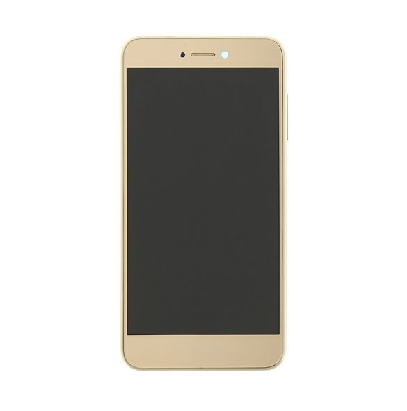 LCD-display + Touch Unit + Framsida Huawei P8 / P9 Lite 2017 - Guld
