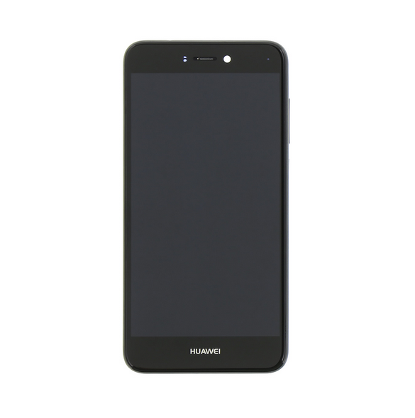 LCD-display + Touch Unit + Framsida Huawei P8 / P9 Lite 2017 - Svart