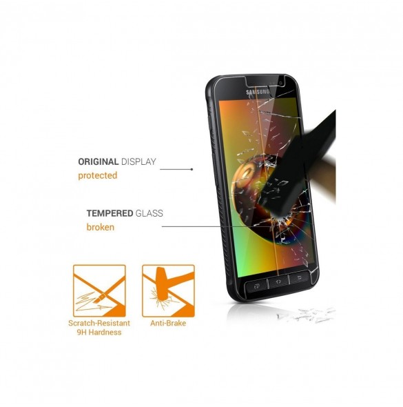 JollyFX Samsung Galaxy Xcover 4 Skärmskydd Screen Protector Premium Tempered Glass Panzer Glass Screen Protector