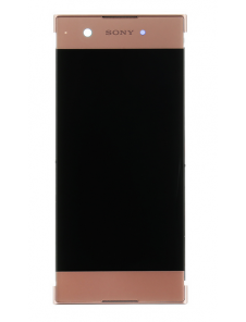 LCD-skärm Touch Unit Front Cover Sony Xperia XA1 G3121 - Rosa (Service Pack)