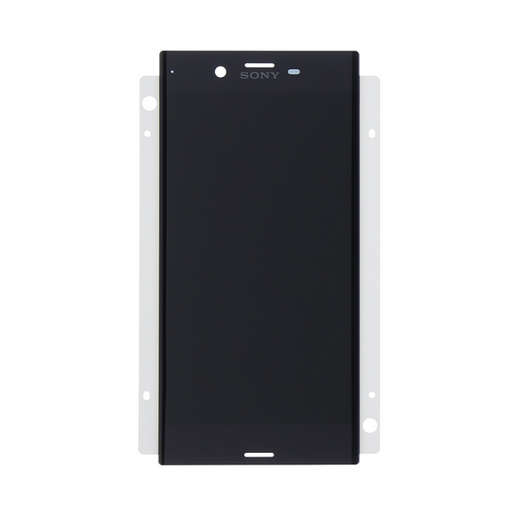 LCD-display + Touch Unit Xperia XZ F8332 - Svart (Service Pack)