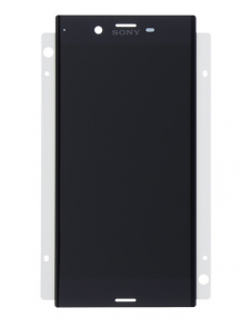 LCD-display + Touch Unit Xperia XZ F8332 - Svart (Service Pack)