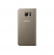 Samsung EF-CG935PFE S-View Case Vikbart Fodral Till Samsung Galaxy S7 Edge - Guld