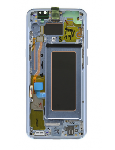 LCD-display + Touch Unit Samsung Galaxy S8 G950 - Blå (Service Pack)