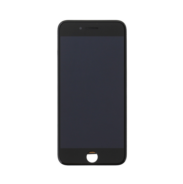 LCD-display + Touch Unit med små delar iPhone 7 - Svart