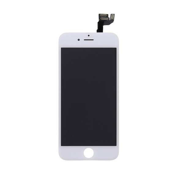 LCD-display + Touch Unit med smådelar iPhone 6S - Vit