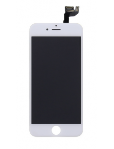 LCD-display + Touch Unit med smådelar iPhone 6S - Vit