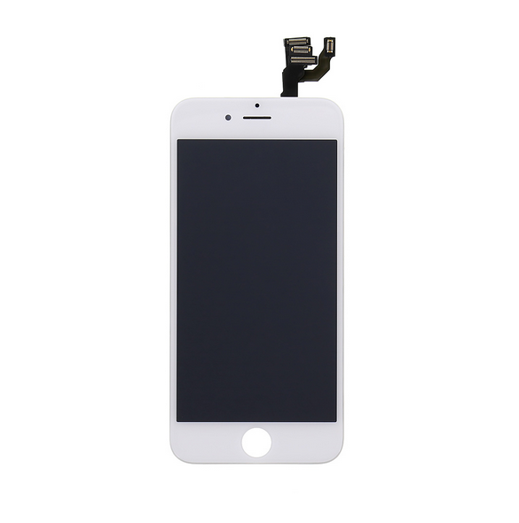 LCD-skärm Touch Unit med små delar iPhone 6 - Vit