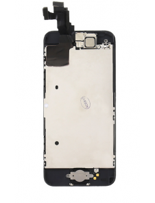 LCD-skärm Touch enhet med små delar iPhone 5S - Svart
