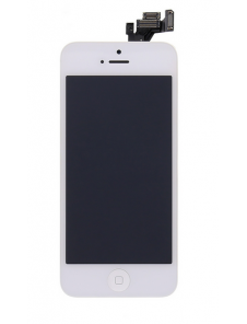LCD-skärm Touch Unit med små delar iPhone 5 - Vit