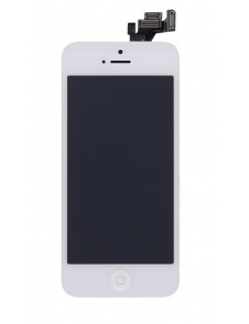 LCD-skärm Touch Unit med små delar iPhone 5 - Vit