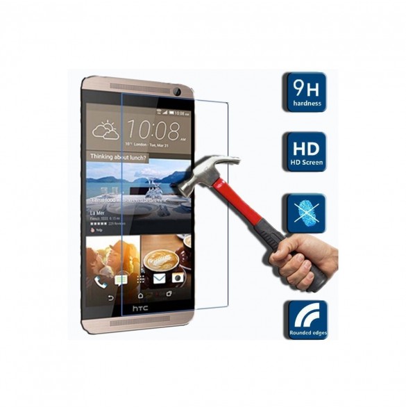 JollyFX HTC Desire 650 Skärmskydd Screen Protector Premium Tempered Glass Panzer Glass Screen Protector