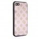 Guess hårt fodral Peony G Double Layer Glitter GUHCI8TGGPLP iPhone 7/8 - Rosa