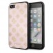 Guess hårt fodral Peony G Double Layer Glitter GUHCI8TGGPLP iPhone 7/8 - Rosa