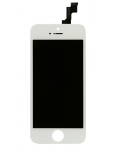 LCD-display Touch Unit iPhone 5S - Vit Klass A