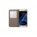 Samsung EF-CG935PFE S-View Case Vikbart Fodral Till Samsung Galaxy S7 Edge - Guld
