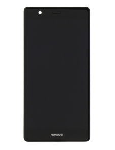 LCD-display + Touch Unit + Framsida Huawei P9 Plus - Svart