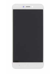 LCD-display + Touch Unit + Framsida Xiaomi Redmi 4X - Vit (Service Pack)