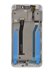 LCD-display + Touch Unit + Framsida Xiaomi Redmi 4X - Vit (Service Pack)
