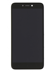 LCD-skärm + beröringsenhet + framsida Xiaomi Redmi 4X - Svart (Service Pack)