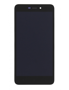 LCD-display + Touch Unit + Framsida Xiaomi redmi 4A - Svart (Service Pack)