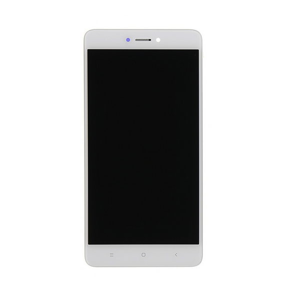 LCD-display + beröringsenhet + framsida Xiaomi Redmi Note 4 Global - Vit