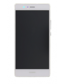 LCD-display + Touch Unit + Framsida Huawei P9 Lite - Vit (Service Pack)