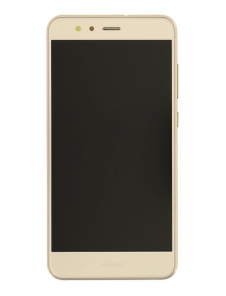 LCD-skärm + beröringsenhet + framsida Huawei P10 Lite - Guld (Service Pack)