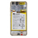 LCD-skärm + beröringsenhet + framsida Huawei P10 Lite - Guld (Service Pack)