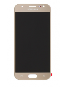 LCD-display + Touch Unit Samsung Galaxy J3 2017 J330 - Guld (Service Pack)