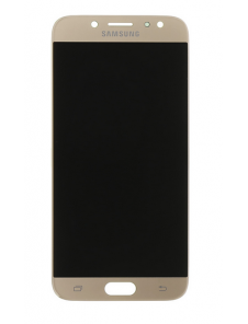 LCD-display + Touch Unit Samsung Galaxy J7 2017 J730 - Guld (Service Pack)