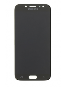 LCD-display + Touch Unit Samsung Galaxy J7 2017 J730 - Svart (Service Pack)