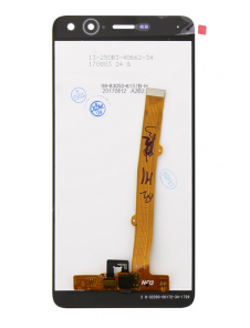 LCD-display + Touch Unit Huawei Y6 2017 - Vit