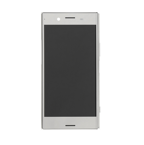 LCD-skärm + pekdon Sony Xperia XZ Premium G8142 - Krom (Service Pack)