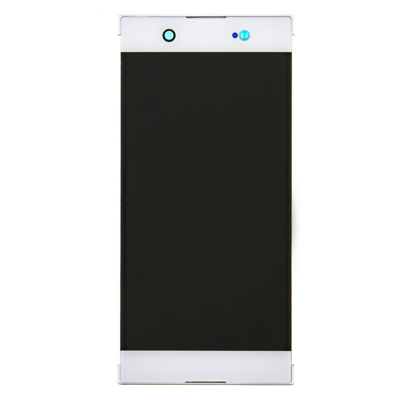 LCD-skärm + beröringsenhet + framsida Sony Xperia XA1 Ultra G3221 - Vit (Service Pack)