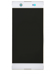 LCD-skärm + beröringsenhet + framsida Sony Xperia XA1 Ultra G3221 - Vit (Service Pack)