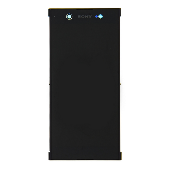 LCD-display + Touch Unit + Framsida Sony Xperia XA1 Ultra G3221 - Svart (Service Pack)