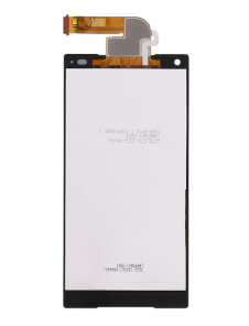 LCD-display + Touch Unit + Framsida Sony Xperia Z5 Compact E5823 - Svart (Service Pack)