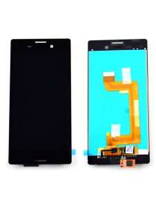 LCD-display + pekdon Sony Xperia M4 Aqua E2303 - Svart