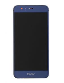 LCD-display + Touch Unit + Framsida Huawei Honor 8 - Blå
