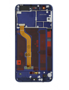LCD-display + Touch Unit + Framsida Huawei Honor 8 - Blå