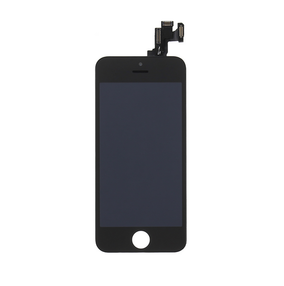 LCD-display + Touch Unit med smådelar iPhone 5S - Svart