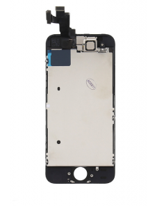 LCD-display + Touch Unit med smådelar iPhone 5S - Svart