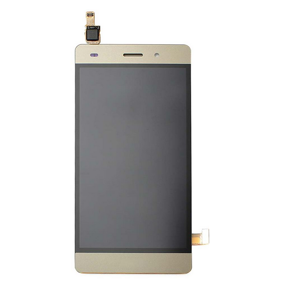 LCD-display + Touch Unit + Framsida Huawei P8 Lite - Guld