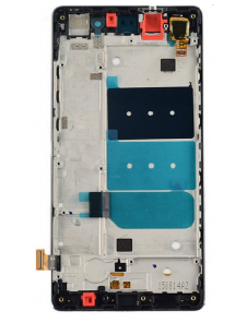 LCD-display + Touch Unit + Framsida Huawei P8 Lite - Guld